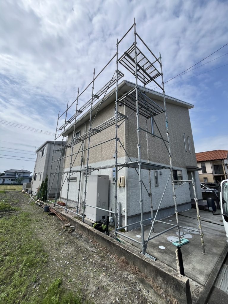 2025.5.23足場・太陽光工事
